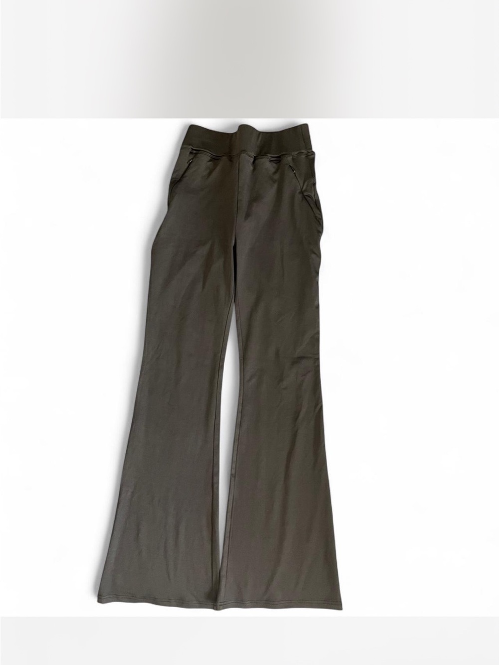 Black Flared Office Pants